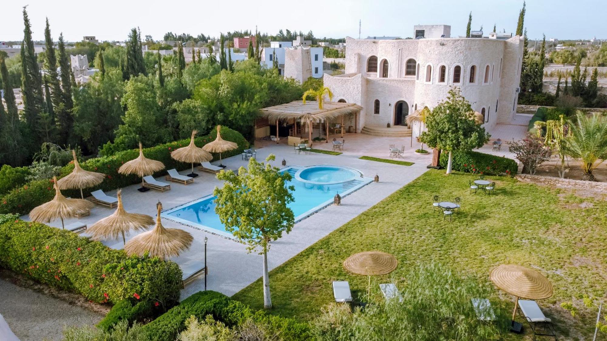 Riad Yanitri Piscine Chauffee 索维拉 外观 照片