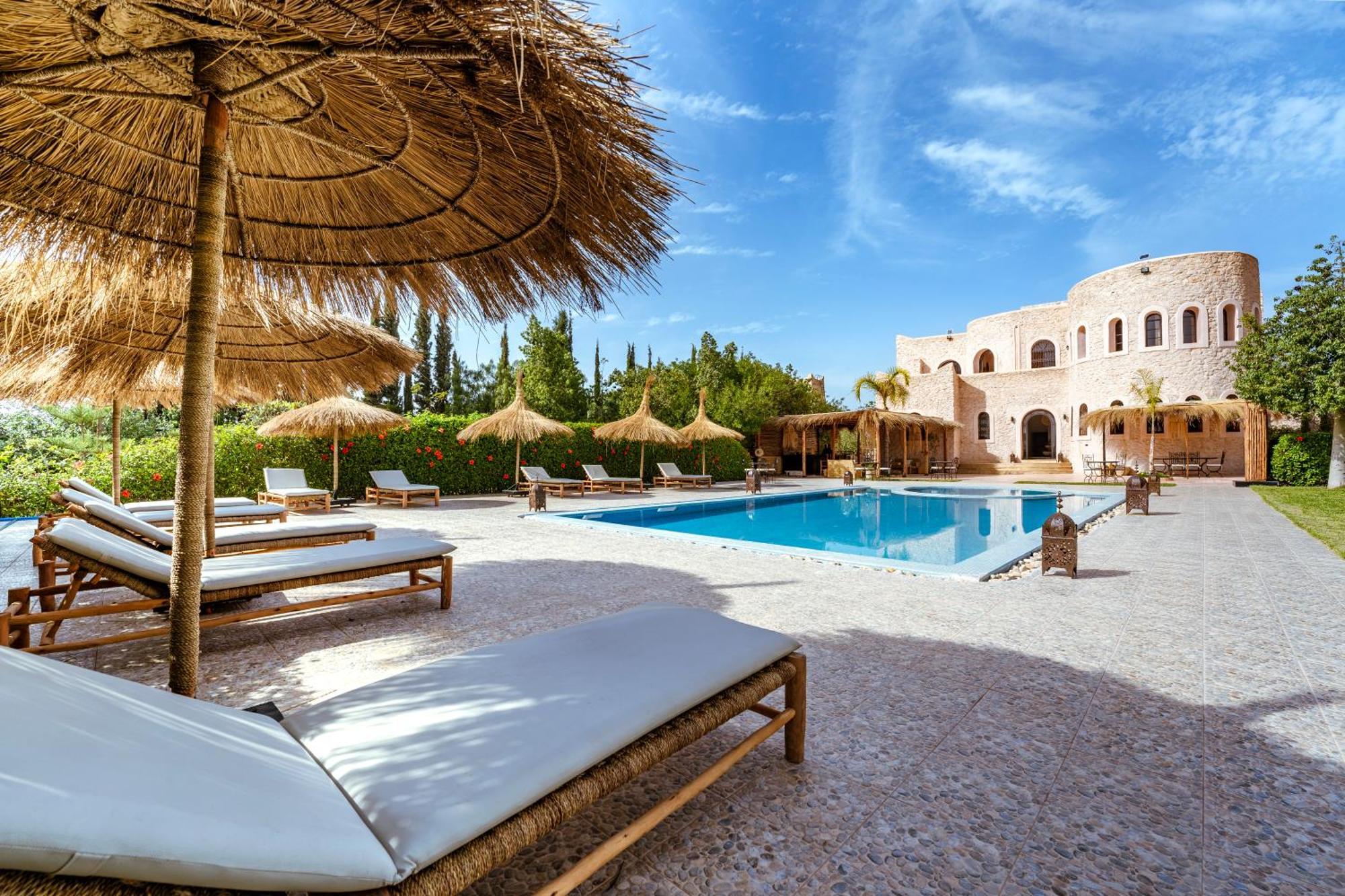Riad Yanitri Piscine Chauffee 索维拉 外观 照片