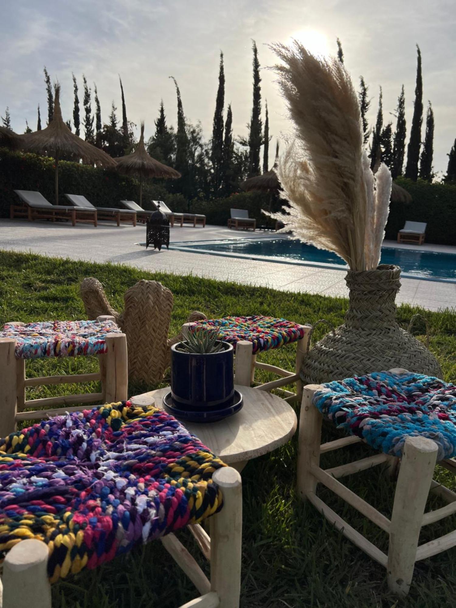 Riad Yanitri Piscine Chauffee 索维拉 外观 照片