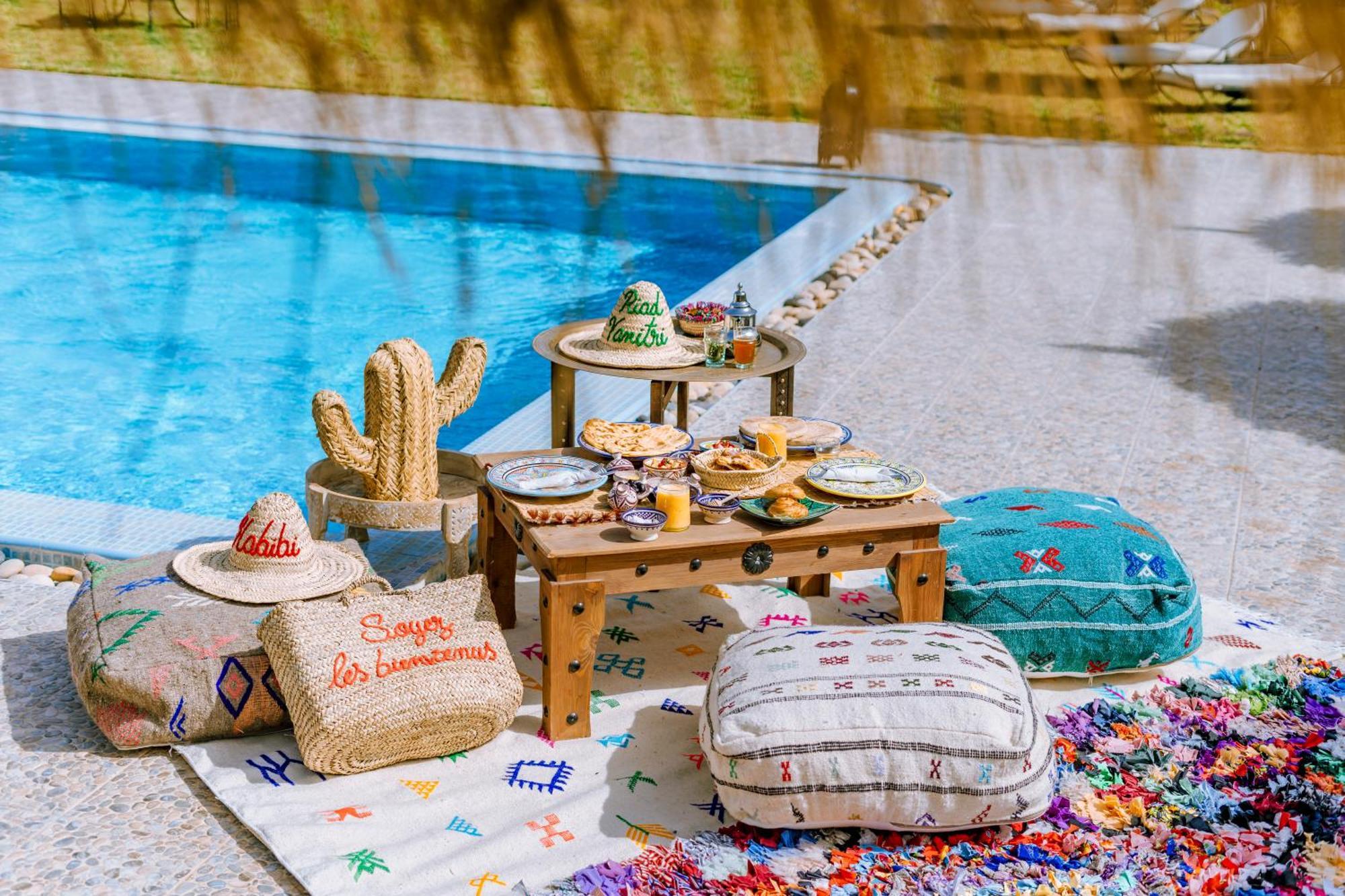 Riad Yanitri Piscine Chauffee 索维拉 外观 照片
