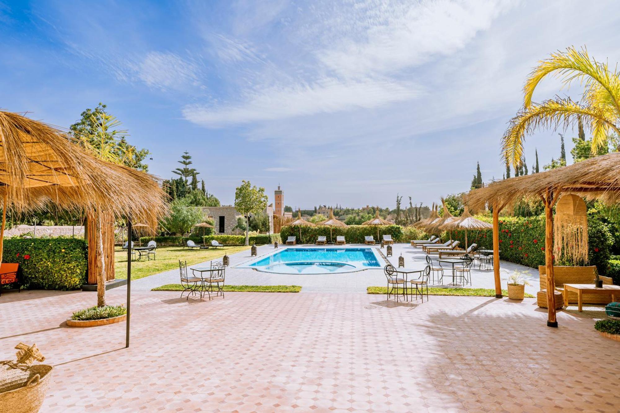 Riad Yanitri Piscine Chauffee 索维拉 外观 照片