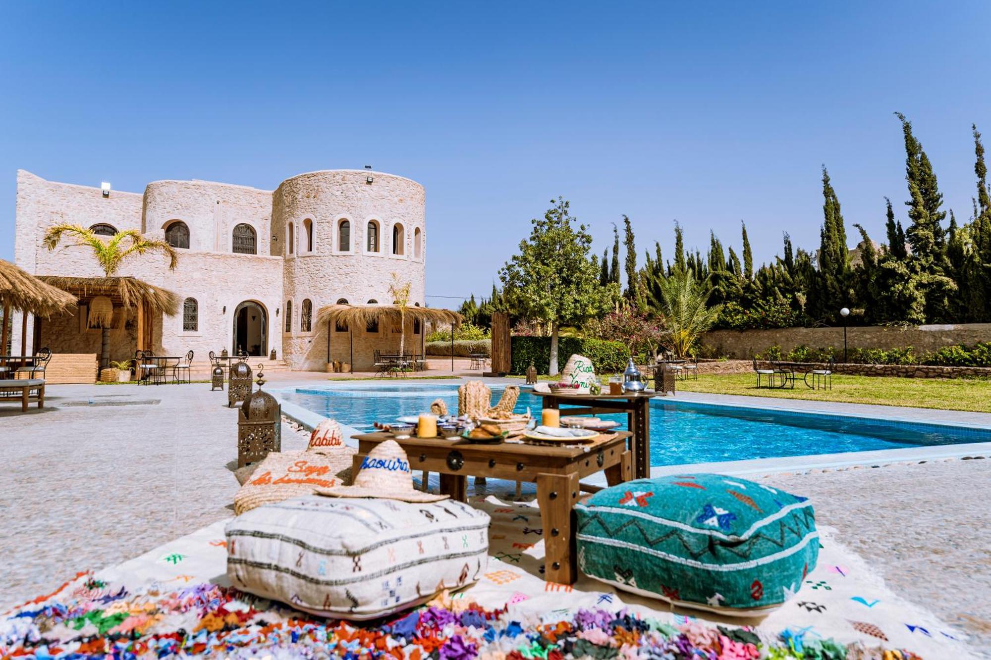 Riad Yanitri Piscine Chauffee 索维拉 外观 照片