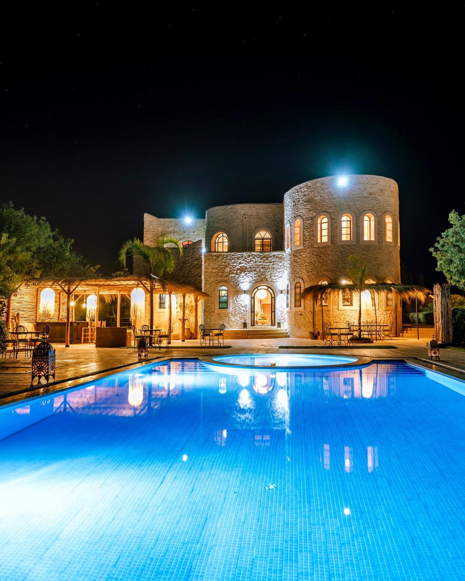 Riad Yanitri Piscine Chauffee 索维拉 外观 照片