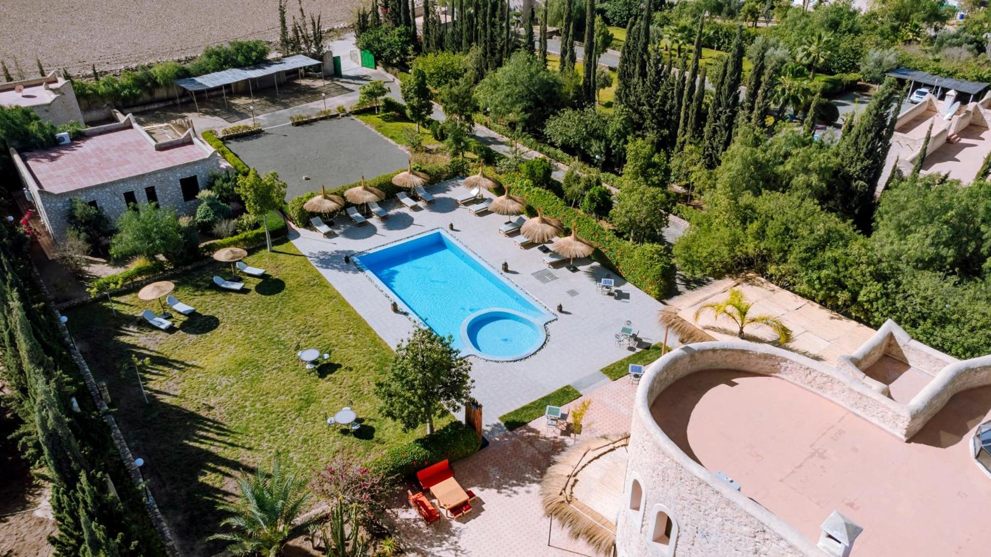 Riad Yanitri Piscine Chauffee 索维拉 外观 照片