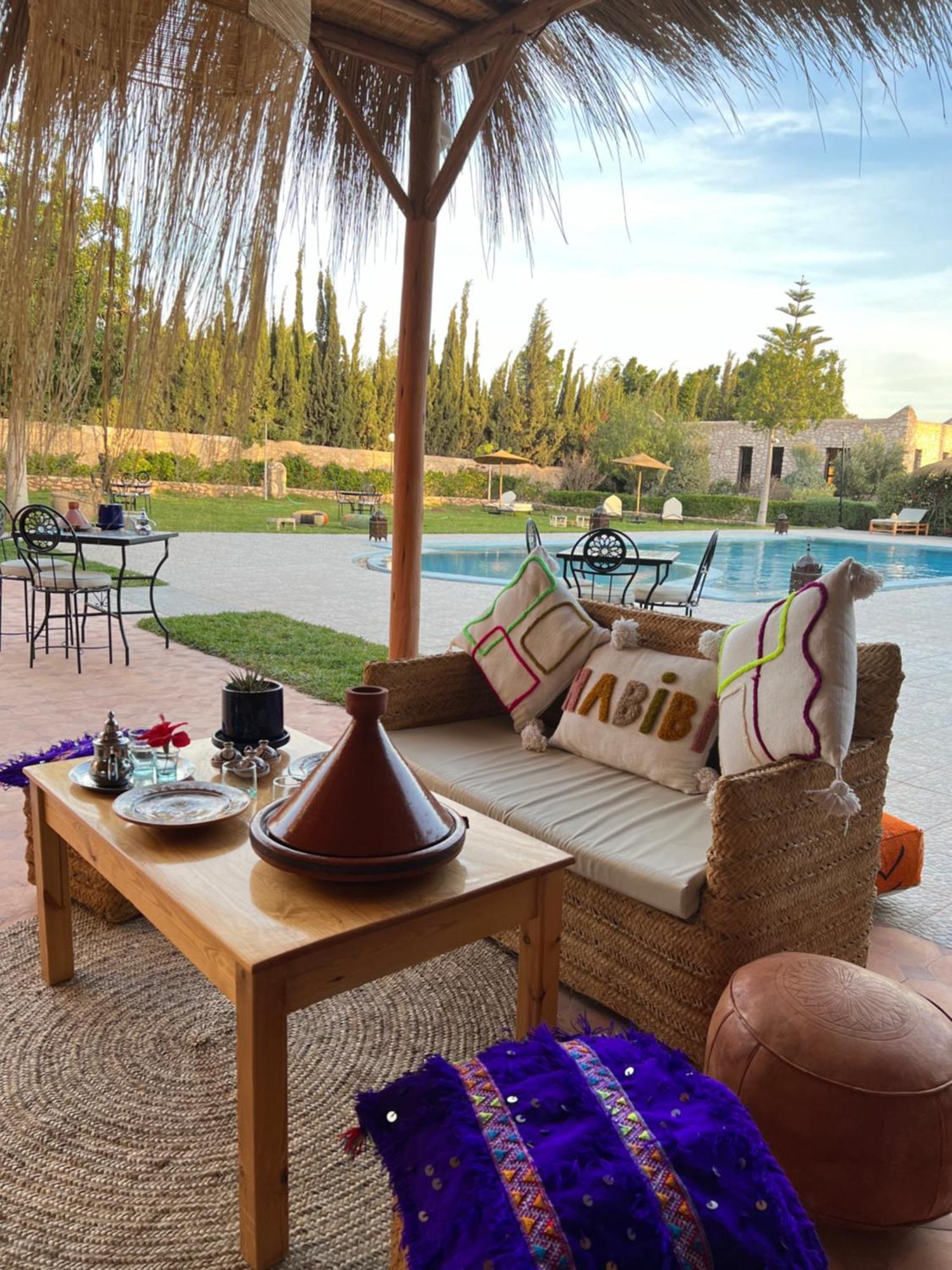 Riad Yanitri Piscine Chauffee 索维拉 外观 照片